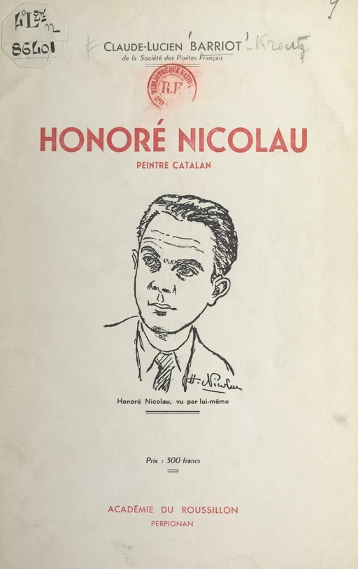 Honoré Nicolau - Claude-Lucien Barriot - FeniXX réédition numérique