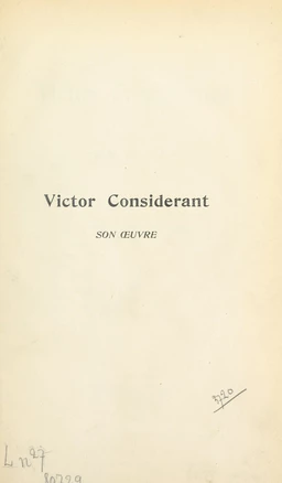 Victor Considerant