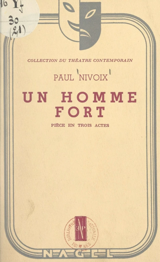 Un homme fort - Paul Nivoix - FeniXX réédition numérique