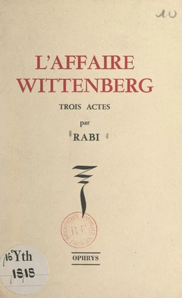 L'affaire Wittenberg