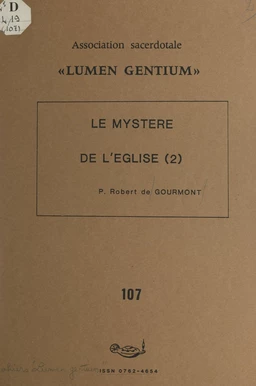 Le mystère de l'Église (2)