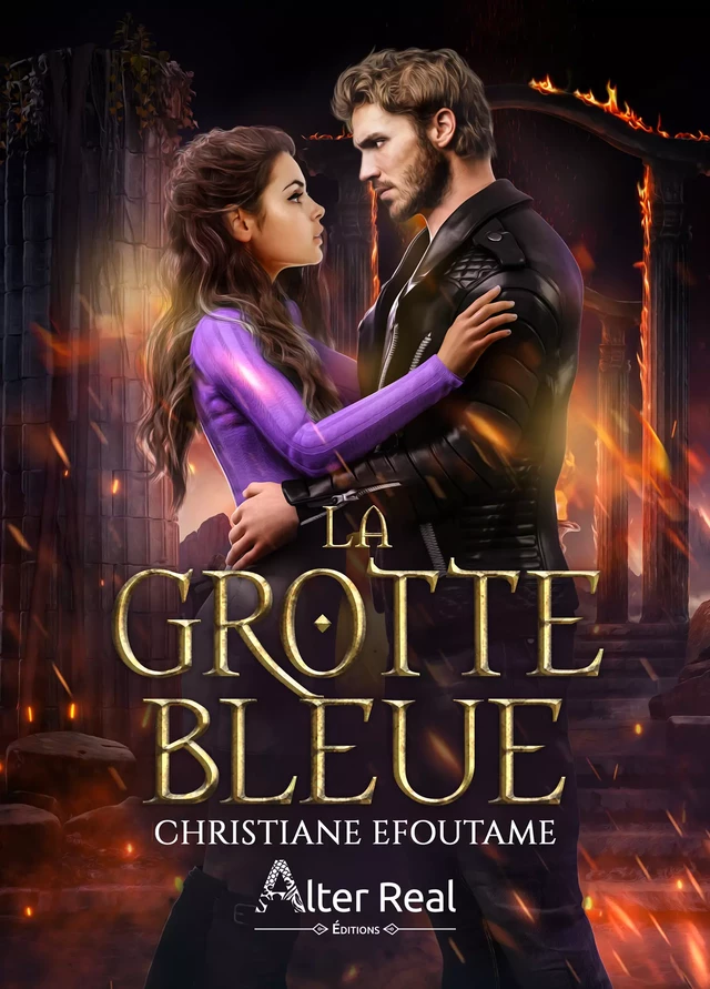 La Grotte bleue - Christiane Efoutame - Éditions Alter Real