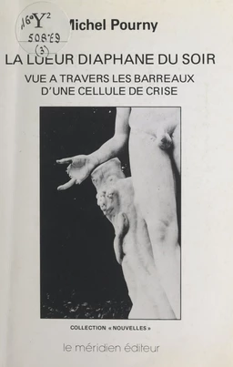 La lueur diaphane du soir vue à travers les barreaux d'une cellule de crise