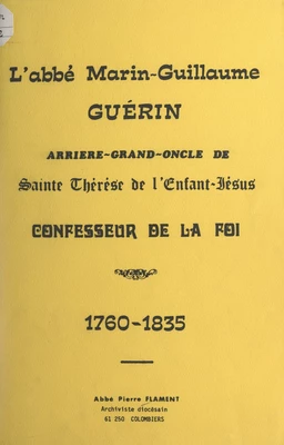 L'abbé Marin-Guillaume Guérin