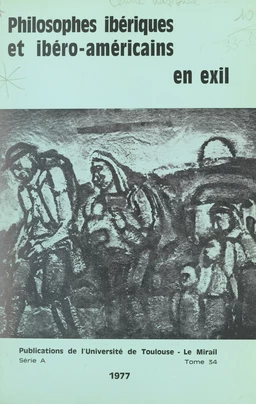 Philosophes ibériques et ibéro-américains en exil