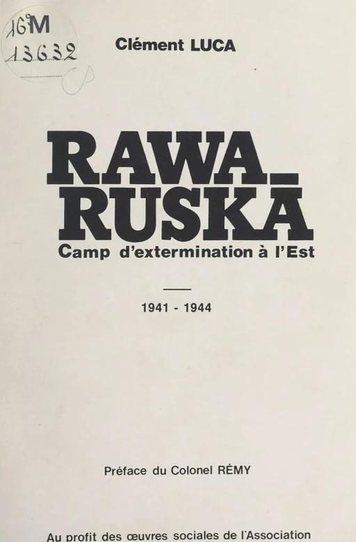 Rawa-Ruska - Clément Luca - FeniXX réédition numérique