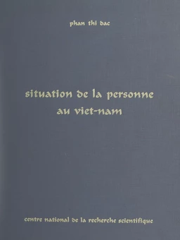 Situation de la personne au Viet-Nam