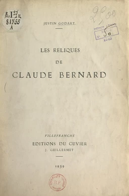 Les reliques de Claude Bernard