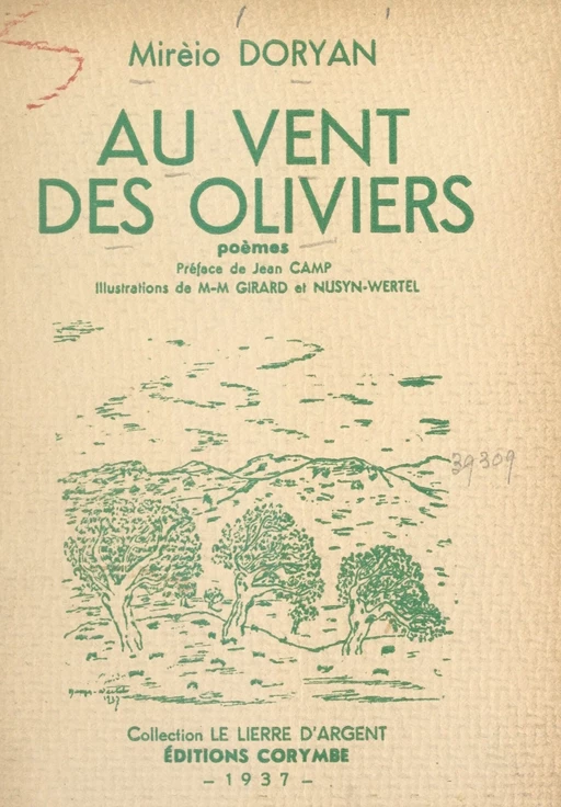 Au vent des oliviers - Miréio Doryan - FeniXX réédition numérique