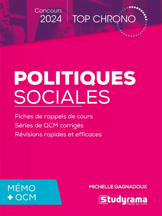 Politiques sociales - Concours 2024 - Michelle Gagnadoux - Studyrama