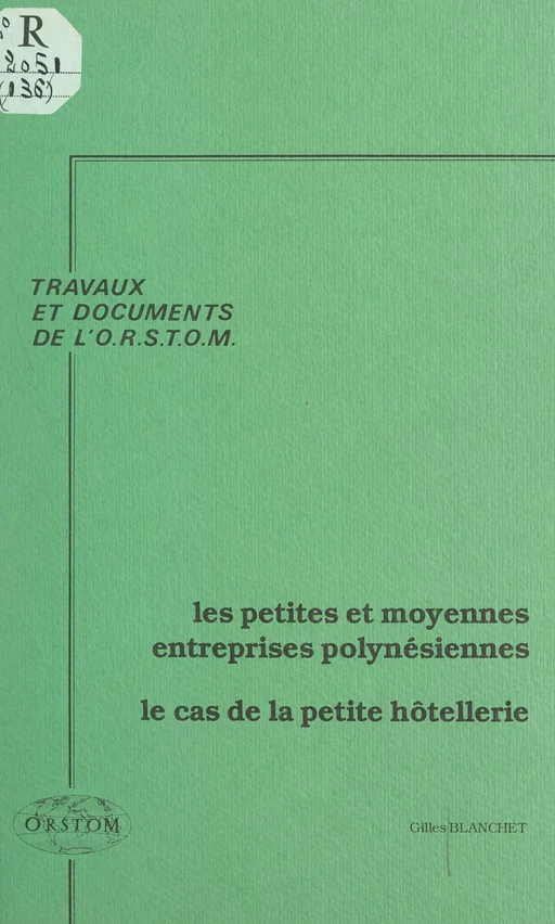 Les petites et moyennes entreprises polynésiennes - Gilles Blanchet - FeniXX réédition numérique