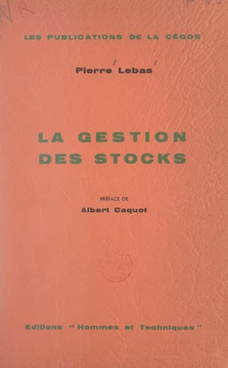 La gestion des stocks