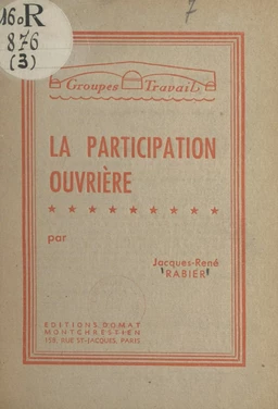 La participation ouvrière