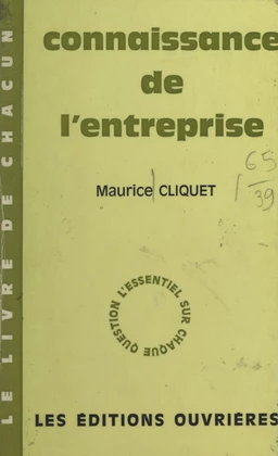 Connaissance de l'entreprise