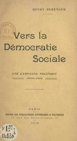 Vers la démocratie sociale