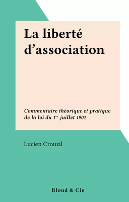 La liberté d'association