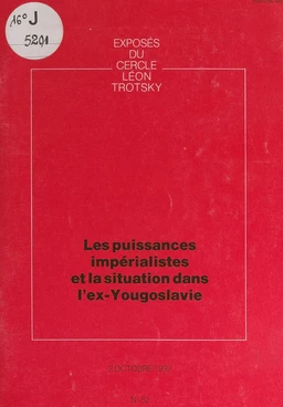 Les puissances impérialistes et la situation dans l'ex-Yougoslavie