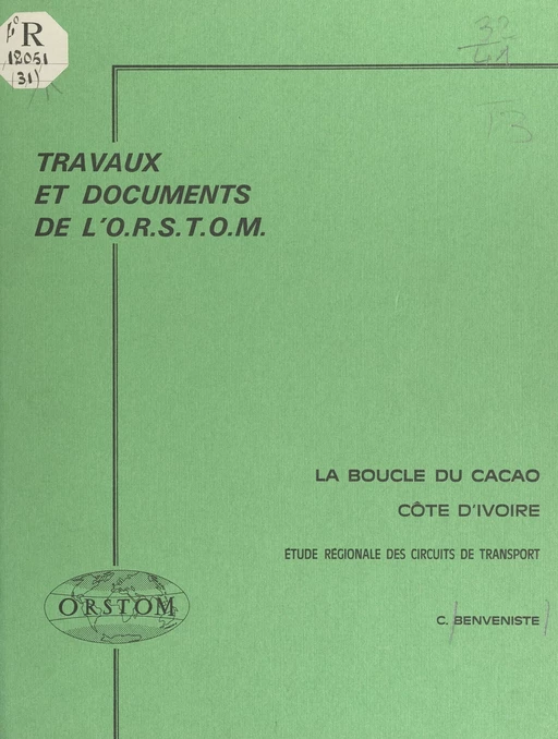 La boucle du cacao - Corinne Benveniste - FeniXX réédition numérique