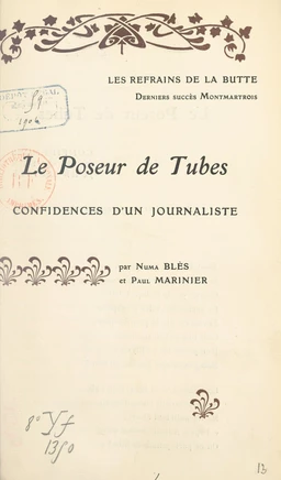 Le poseur de tubes