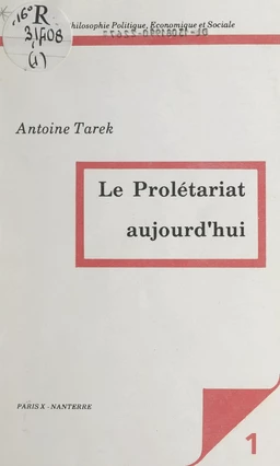 Le prolétariat aujourd'hui