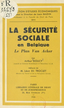 La Sécurité sociale en Belgique