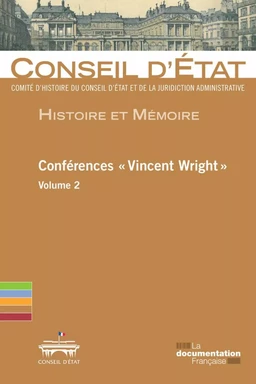 Conférences "Vincent Wright"