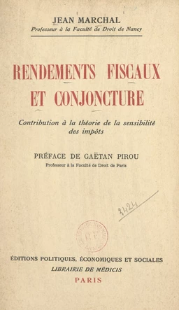 Rendements fiscaux et conjoncture