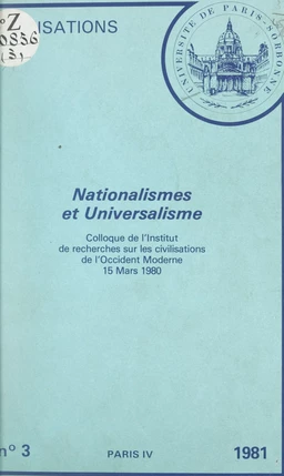 Nationalismes et universalisme