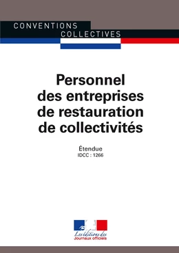 Personnel des entreprises de restauration de collectivités