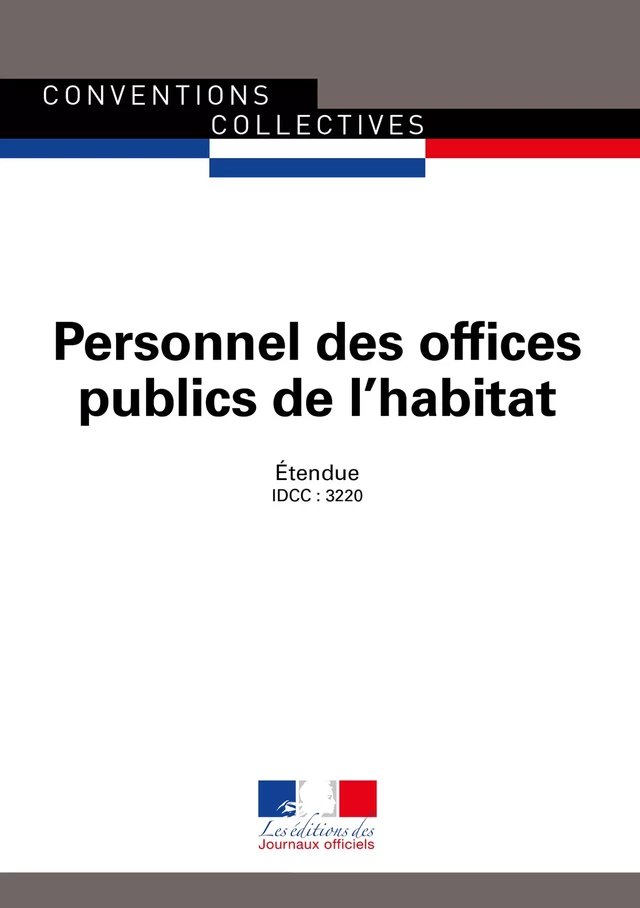 Personnel des offices publics de l'habitat - Journaux Officiels - Journaux officiels