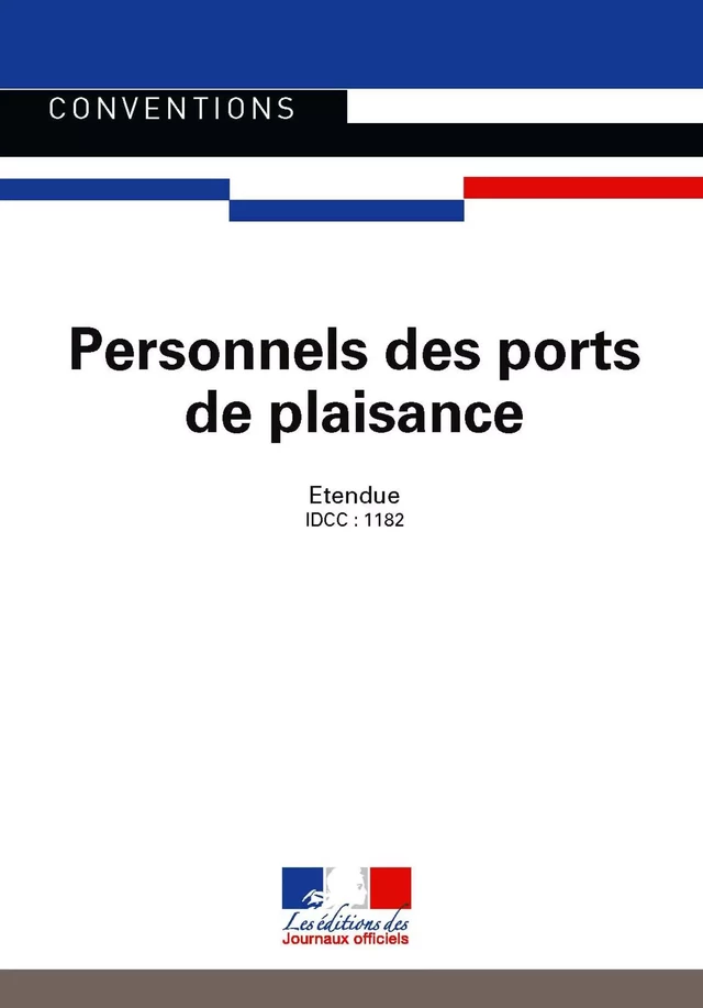 Personnels des ports de plaisance - Journaux Officiels - Journaux officiels