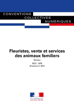 Fleuristes, vente et services des animaux familiers