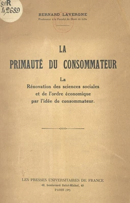 La primauté du consommateur