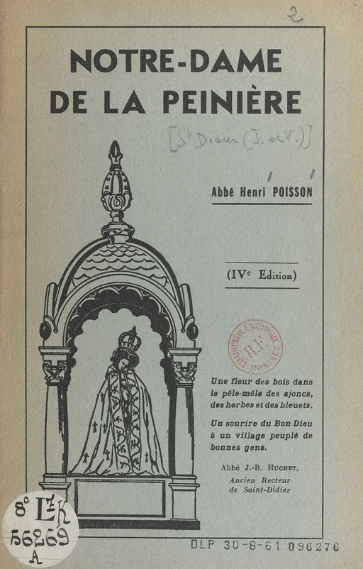 Notre-Dame de la Peinière - Henri Poisson - FeniXX réédition numérique