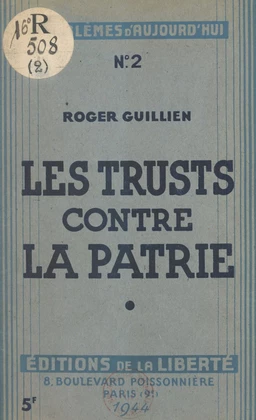 Les trusts contre la patrie