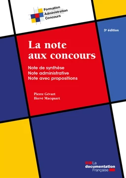 La note aux concours