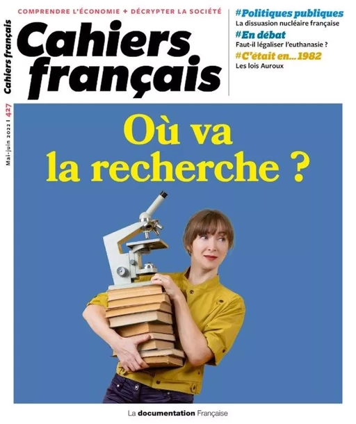 Cahier français : Où va la recherche ? -n°427 - la Documentation Française - La Documentation française