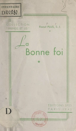 La bonne foi