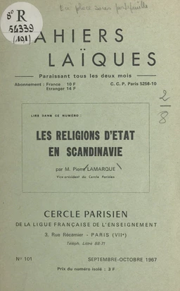 Les religions d'État en Scandinavie