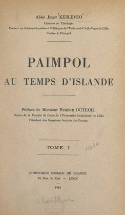 Paimpol au temps d'Islande (1)