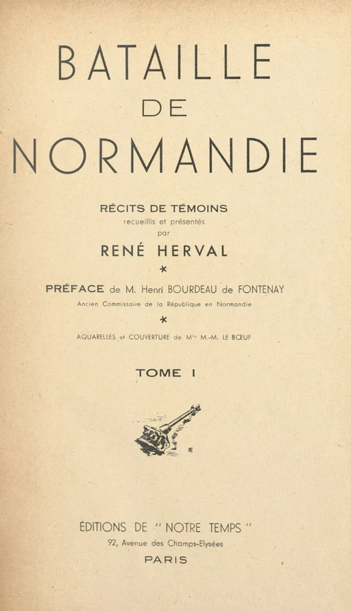 Bataille de Normandie (1) -  Collectif - FeniXX réédition numérique