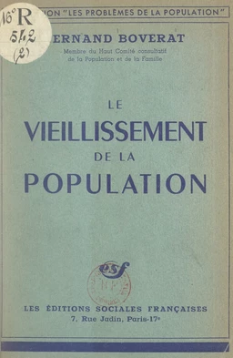 Le vieillissement de la population