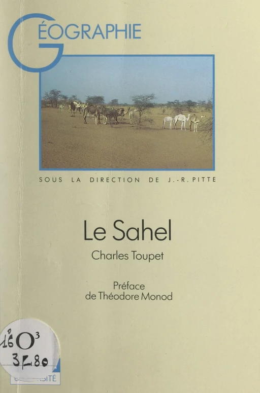 Le Sahel - Charles Toupet - FeniXX réédition numérique