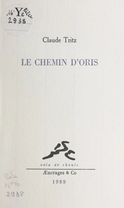 Le chemin d'Oris