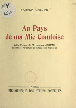 Au pays de ma mie comtoise