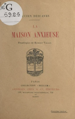 La maison anxieuse