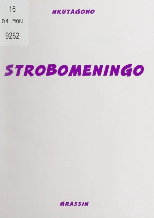 Strobomeningo -  Nkutagono - FeniXX réédition numérique