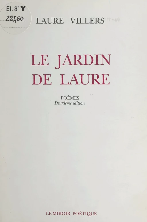 Le jardin de Laure - Laure Villers - FeniXX réédition numérique