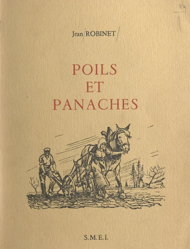 Poils et panaches - Jean Robinet - FeniXX réédition numérique