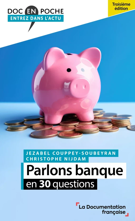 Parlons banque en 30 questions - Jézabel Couppey-Soubeyran, Christophe Nijdam - La Documentation française